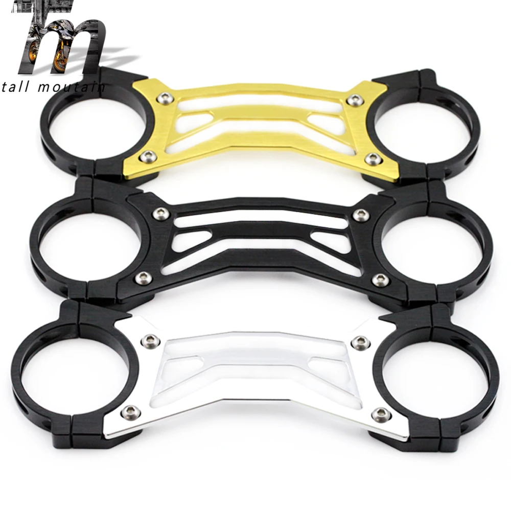 

BALANCE SHOCK FRONT FORK BRACE For YAMAHA FZ6 N/S FZ6N FZ6S Fazer FZ6R XJ6 Diversion 2004-2017 Motorcycle Accessories Aluminum