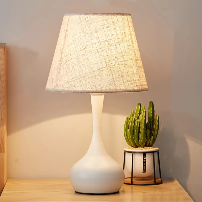 American Resin Desk Lamp Bedroom Nightlight Nordic Simple Modern Living Room Warm Creative Bedside Table Lamps | Лампы и освещение