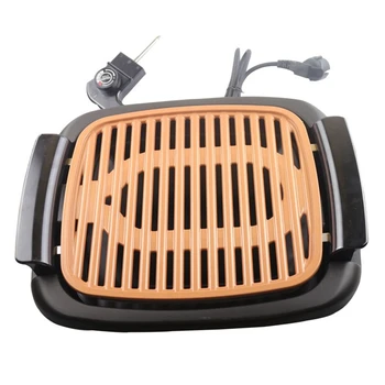 

Smokeless Electric Grill Barbecue Non-Stick Pan Grill Pan Fried Teppanyaki Mini Grill Oven EU Plug