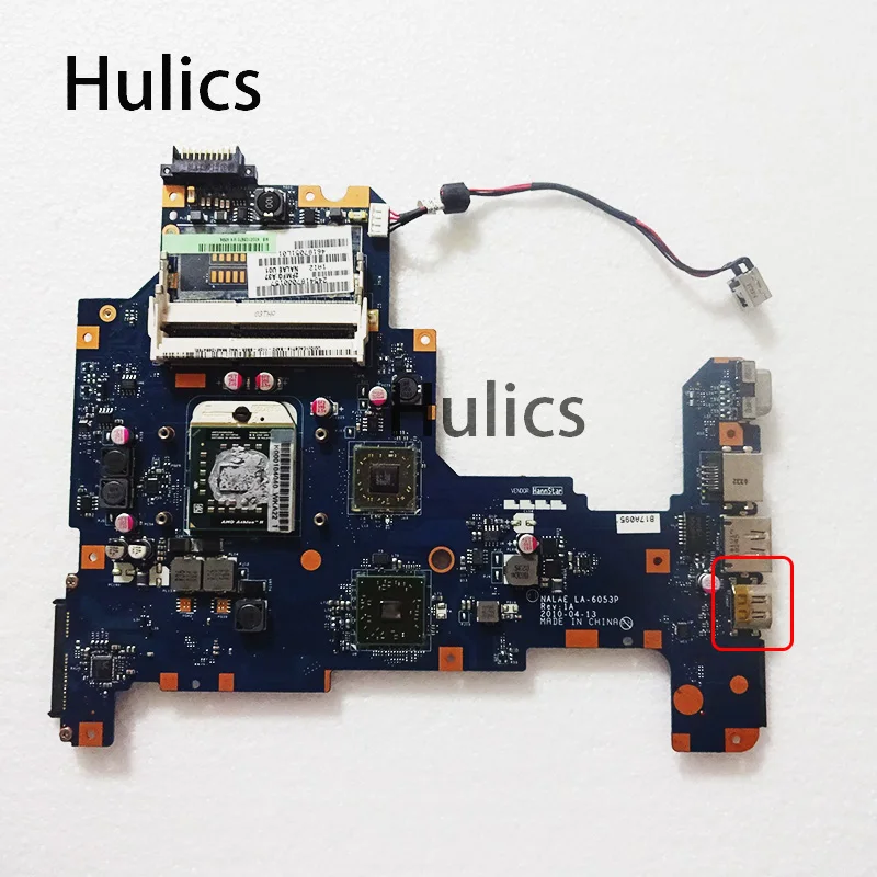 Hulics оригинальный K000103970 LA-6053P материнская плата для ноутбука Toshiba Satellite L670D L675D