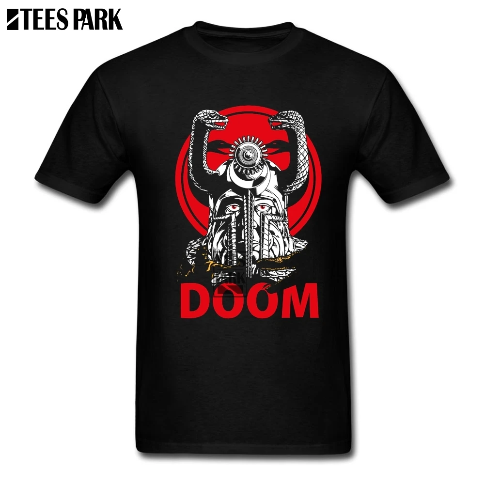 Белый Teethulsa Doom змея стальной меч фильмы футболка для мужчин от одного года до