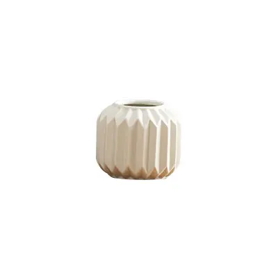 Современная керамическая ваза с геометрическим рисунком ваза с цветами декоративная ваза настольная подставка для дома и офиса украшения Аксессуары - Цвет: S(Light Green)