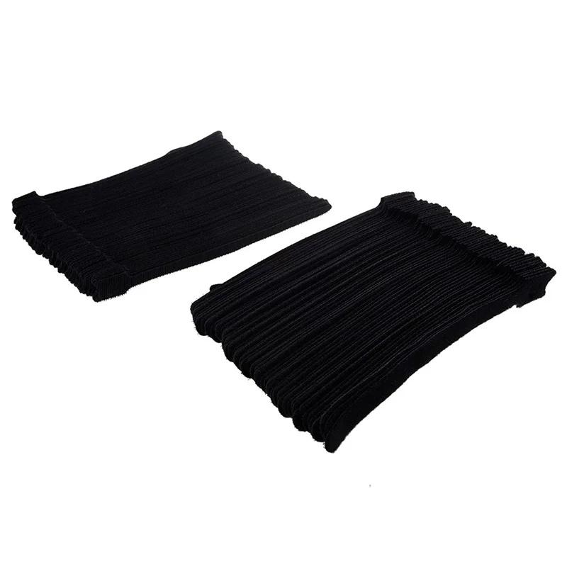

Pack of 100 Reusable Nylon Strap Cable Ties adhesive backed