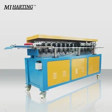 Model T-12 TDF Flange Forming Making Machine Sheet Metal Steel Roll Former For Air Duct Manufacture