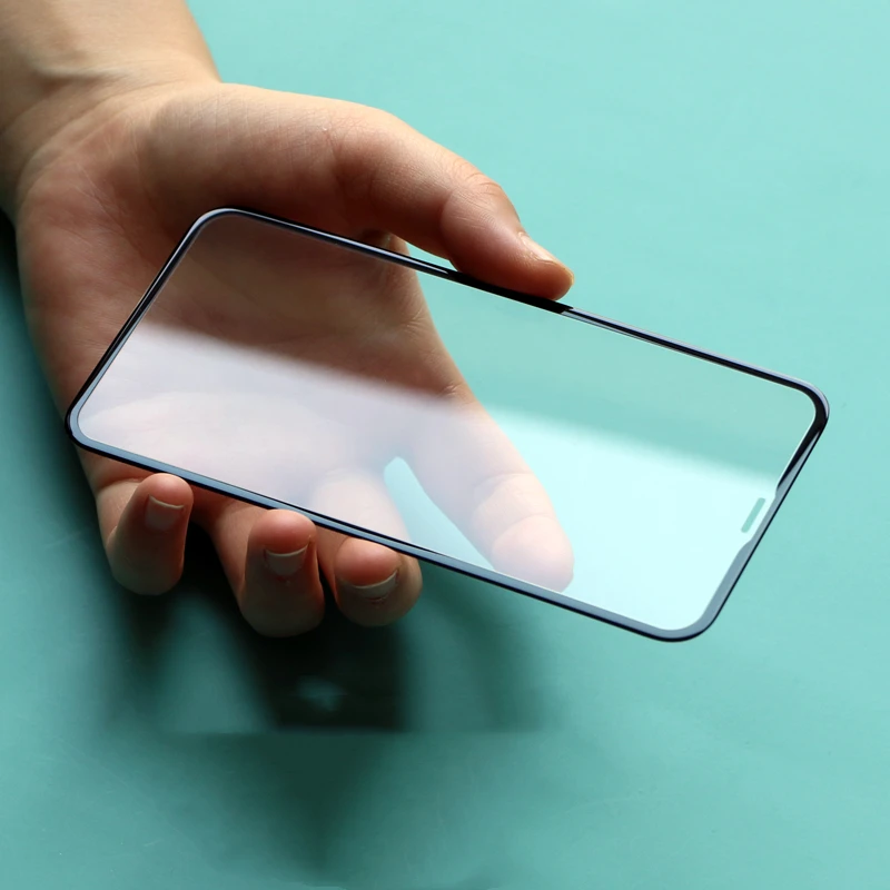 Оптовая продажа от края до Экран протектор для iPhone12 Pro Max углеродного волокна