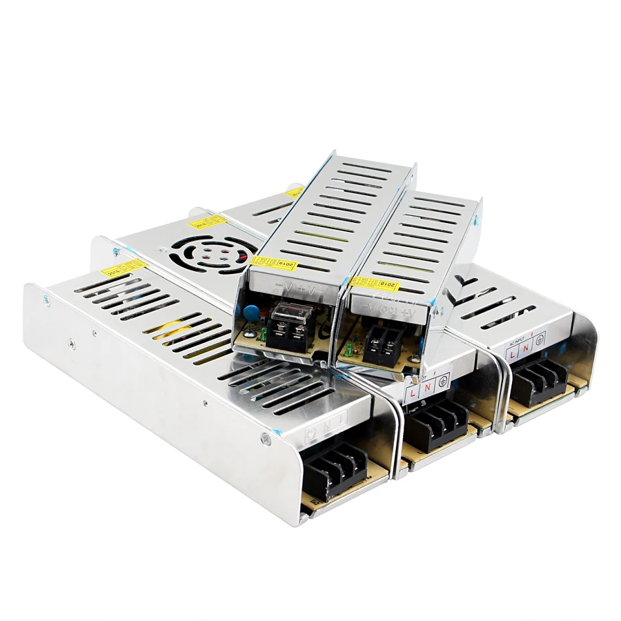 

LED Power Supply 12 v 3 5 8.5 10 15 30 A DC 12V LED Driver Adapter Lighting Transformers 36W 60W 120W 150W 180W 200W 240W 360W