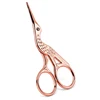 New Stainless Steel Nail Tools Eyebrow Scissors Nose Eyelash Tape Scissors Stork Scissors Facial Hair Trimmer Makeup Tool 4