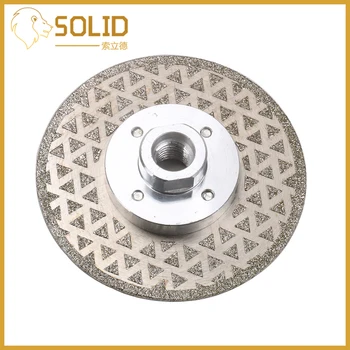 

4" 4.5" Diamond Cutting Grinding Disc Wheel M14 Flange Electroplated Saw Blade for Granite Marble Ceramic 1Pc