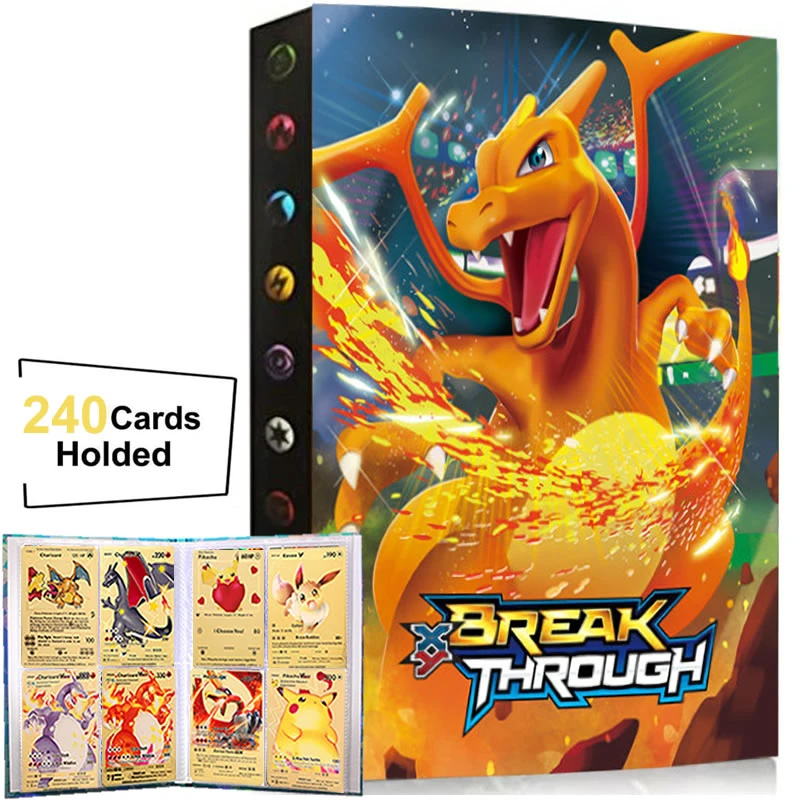 ポケモンカードバインダー 240個 アルバム Livreポケモンキャラクター コレクターカード ゲームホルダー 容量フォルダー 子供のおもちゃ ゲーム コレクションカード Aliexpress ポケモンカードバインダー 240個 アルバム Livreポケモンキャラクター コレクターカード ゲームホルダー 容量フォルダー 子供のおもちゃ ゲーム コレクションカード Aliexpress