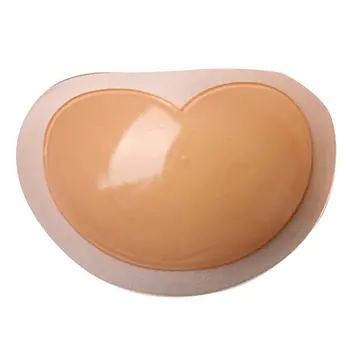 

Women 3D Heart Shaped Thick Silicone Women Bra Pad Nipple Cover Stickers Sexy Silicone & Cotton Light Easy-to-wear Bra Patch