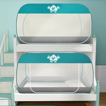 

Student Bunk Bed Tent Mosquito Net Single Bed Full-bottom Encryption Mosquito Netting For Dormitory Children Camping Tent Canopy