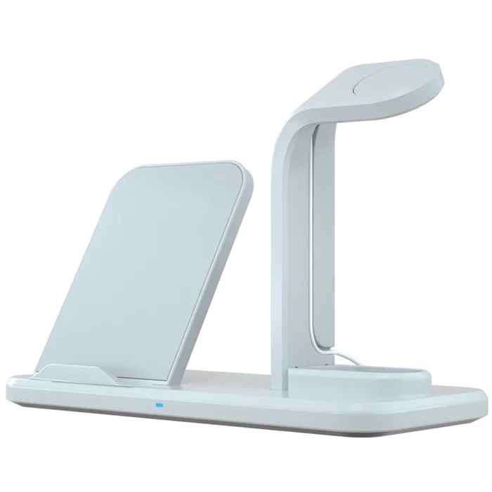 3 In1 Qi Wireless Charger Dock Stand Station for Apple Watch 2/3 Airpods iPhone UY8