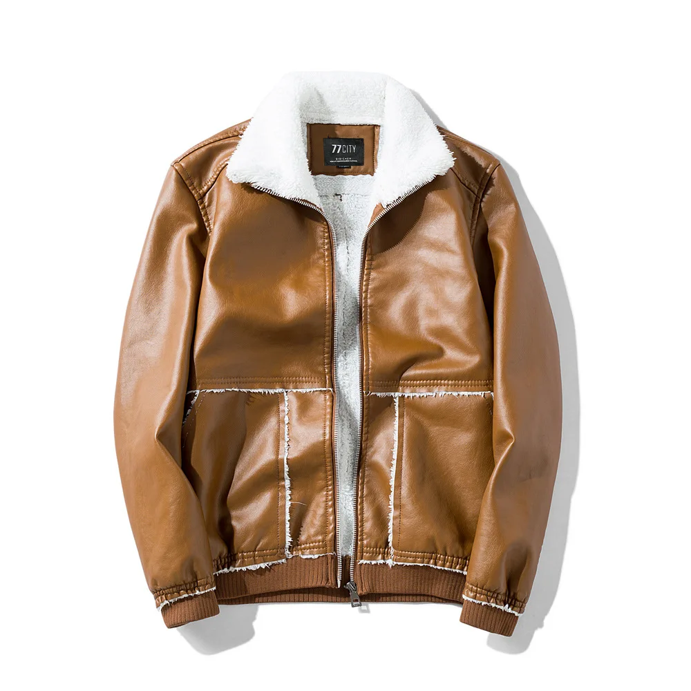 Алиэкспресс Европа и Америка меховое зимнее пальто щеткой и толстой из искусственной кожи