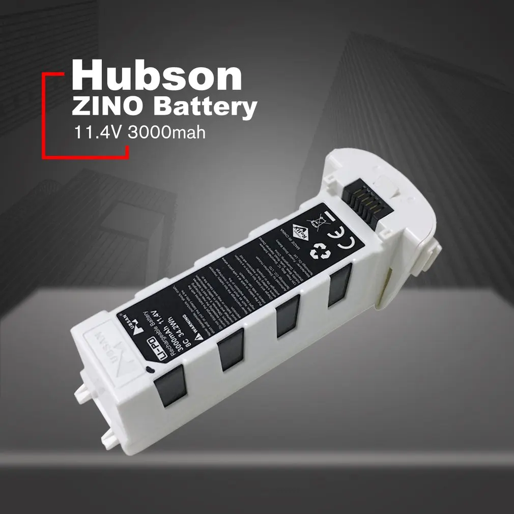 Hubsan ZINO Аккумулятор для беспилотника запасные части 11,4 V 3000mah батарея аксессуары для ZINO000-38 H117S 4K Foldadle HD FPV Дрон
