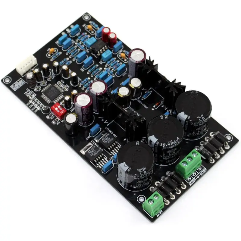Upgraded version of Assembled hifi AK4495EQ SEQ II2S DAC board support 32BIT 768K decoder op amp AD827, LT1963-3.3