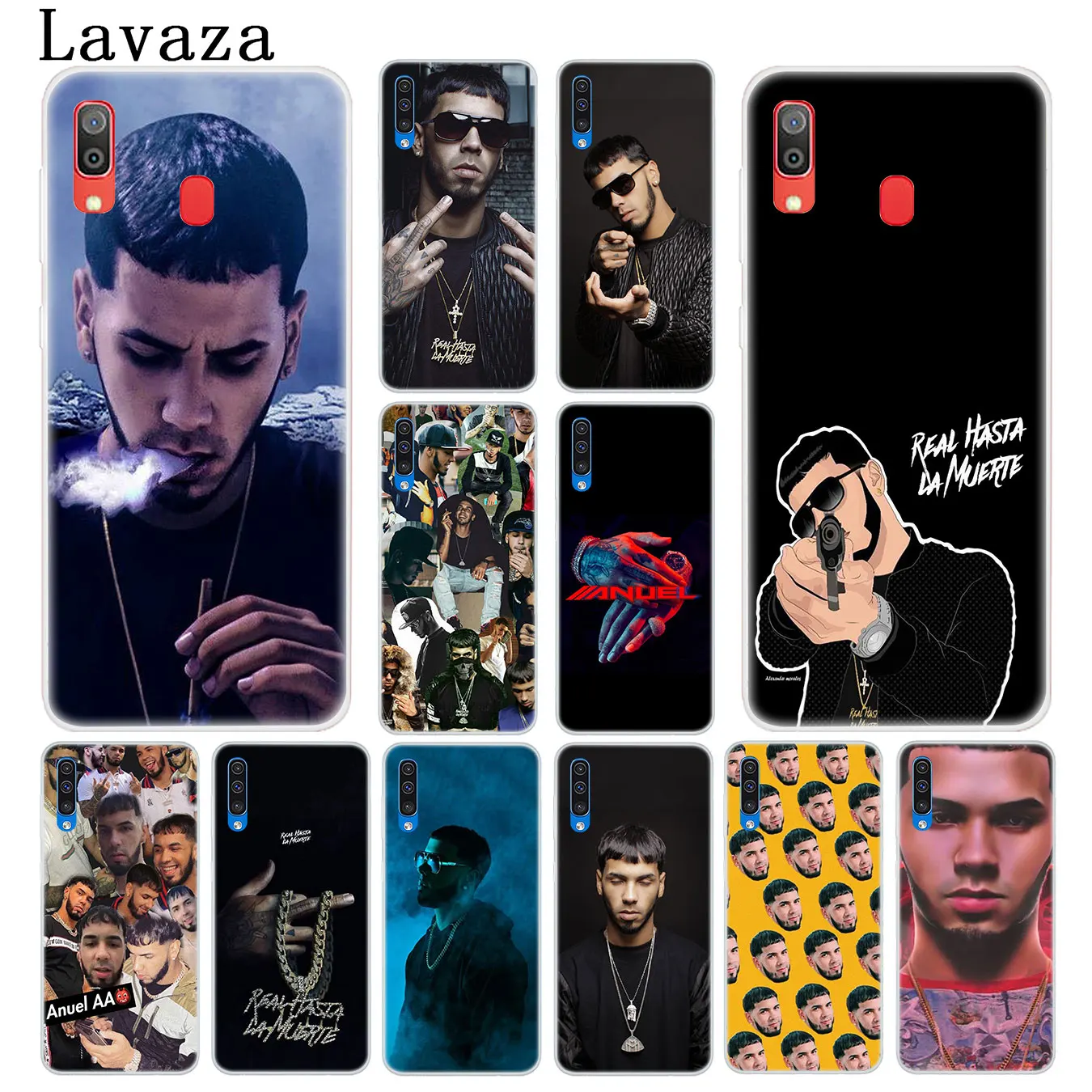 Lavaza рэпер Anuel AA жесткий чехол для телефона samsung Galaxy A20E M40 M30 M20 M10 A10 A20 A30 A40 A50 A60 A70 S