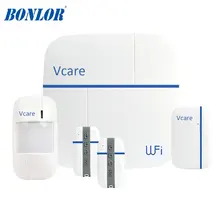 Vcare4 LoRa система автоматизации 3g/WiFi цифровая беспроводная сигнализация с HD ip-камерой
