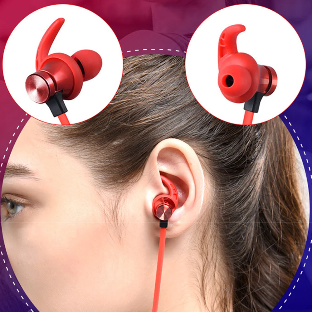 Беспроводная bluetooth-гарнитура поддерживает 32g TF/sd-карты магнитные водонепроницаемые наушники для занятий спортом mp3-плеер с микрофоном для бега движения