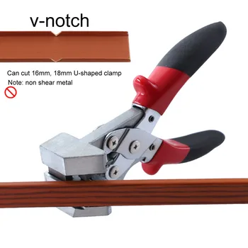 

Aluminium Alloy Multifunctional Right Angle Cutter Woodworking Tool Edge Banding 90 Degree Crimping Pliers V Shaped Scissors