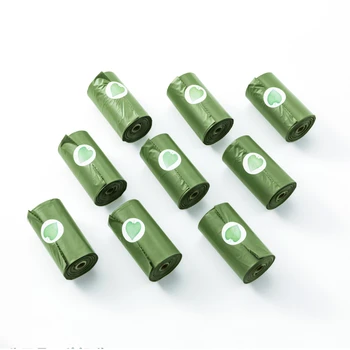 

16 rolls Biodegradable Dog Poop Bag For Outdoor Pet Waste Bags Dogs Accessories Pets Dogs Trash Cleaning Supplies
