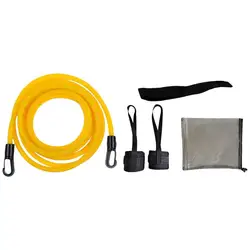 2meter Adjustable Swim Training Resistance Elastic Belt Swimming Exerciser Safety Rope Latex Tubes Various Specifications Styles