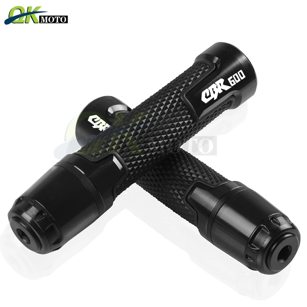 Аксессуары для мотоциклов 7/8 ''22 мм CNC алюминиевая рукоятка руля и ручка торцевой ползунок крышка вилка часть для Honda cbr600 CBR600