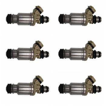 

Set Of 6 Fuel Injector Nozzles For 1995 1996 Mitsubishi Montero 3.0L V6 195500-5670