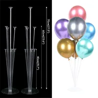 7/11/19 rury uchwyt na balon balony kolumna stojąca balon do konfetti dzieci Birthday Party Baby Shower materiały do dekoracji ślubnych 5