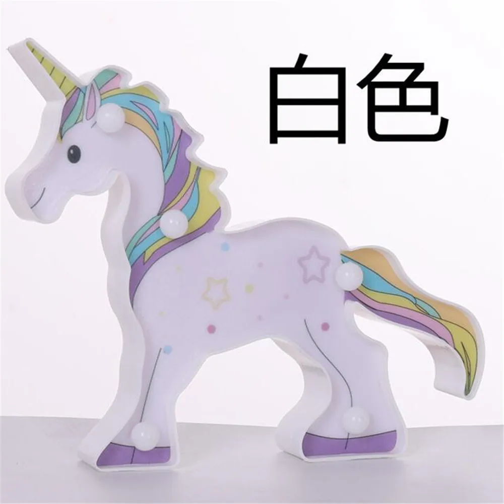 Christmas Alpaca Night Light LED 12x19x2.8cm Decorative Hanging Night Light Lamp Animal Shape Cute Animal Modeling Lamp - Испускаемый цвет: RGB
