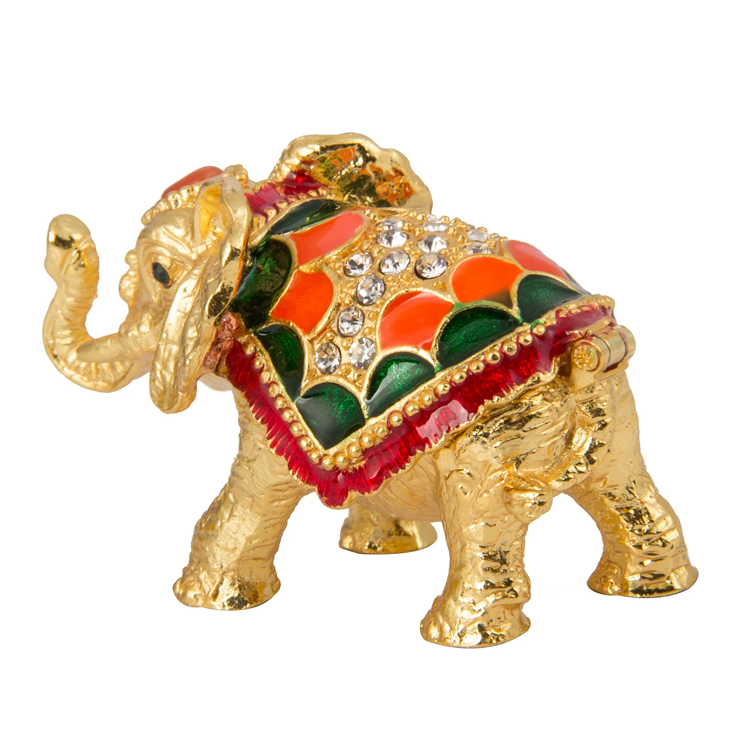 QIFU Europe Metal Lovely Elephant for Wedding Decoration
