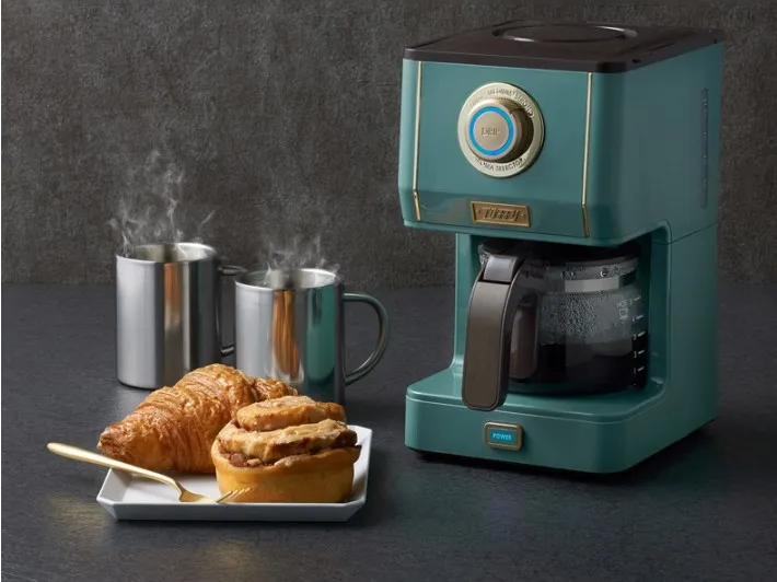 

Steam Type Coffee Maker Machine Household Italian Japanese Overvoltage Protection Pause Function Coffee Maker