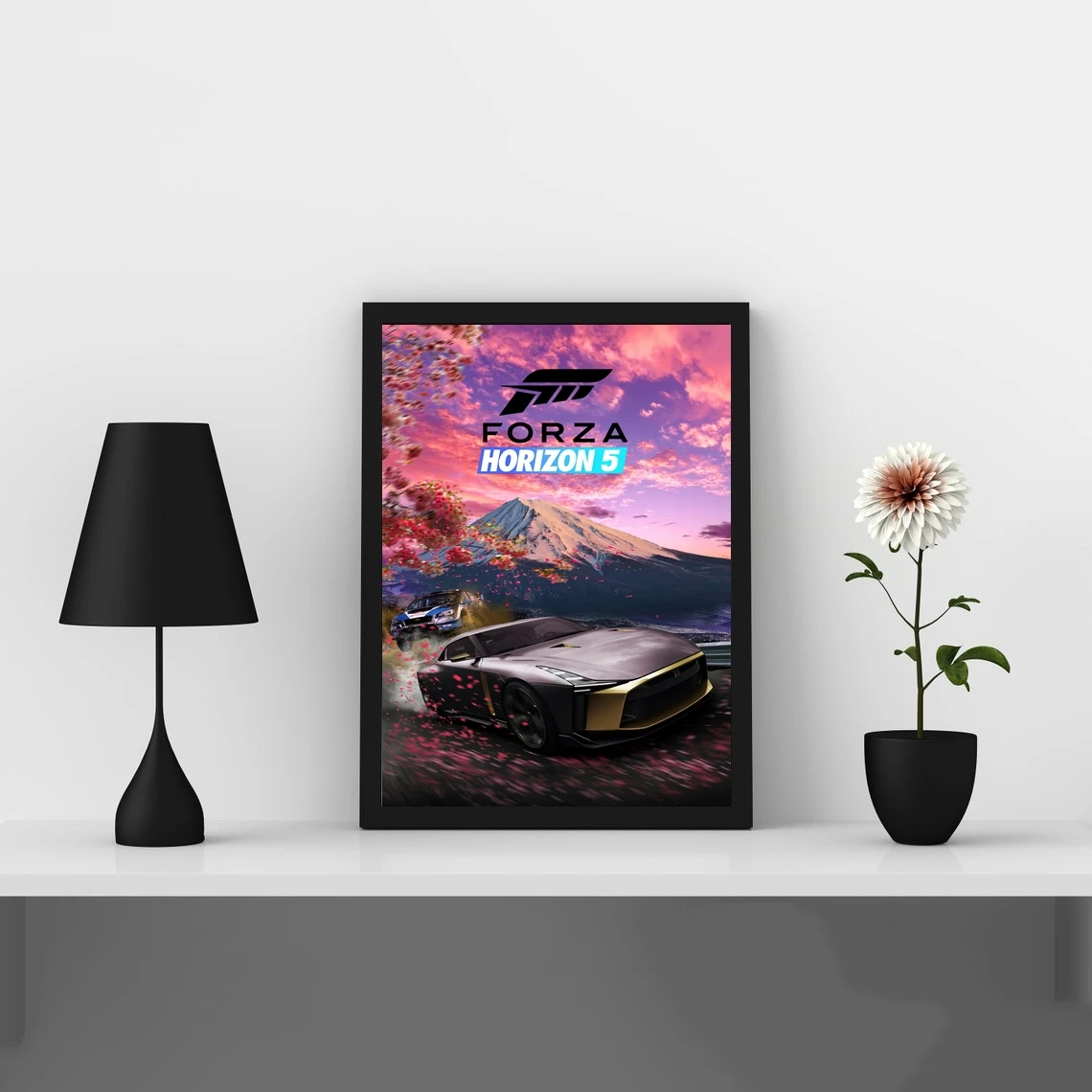 Forza Motorsport Horizon 5 Video Game Poster PC,PS4,Exclusive Role-playing  RPG Game Canvas Custom Poster Alternative Artwork