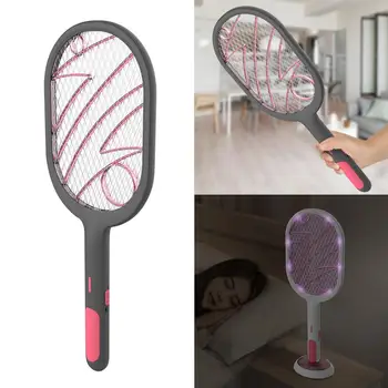 

Home Electric Fly Mosquito Swatter USB Rechargeable Mosquito Kill Zapper Home Swatter Zapper Battery Power Mosquito Trap Swatter