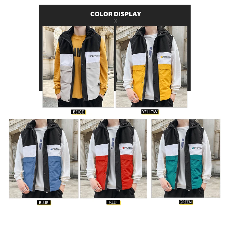 Great Value TFETTERS Brand Clothing Casual Waistcoat Men Vest Winter Warm Sleeveless Jacket Male 2019 Vest Jacket for Men Plus Size Veste