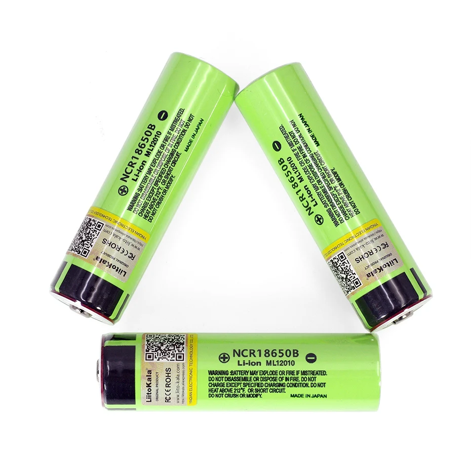 Литиевый аккумулятор Liitokala NCR18650B 3 7 В 3400 мАч 18650 1 20 шт.|lithium battery|battery forbattery battery |