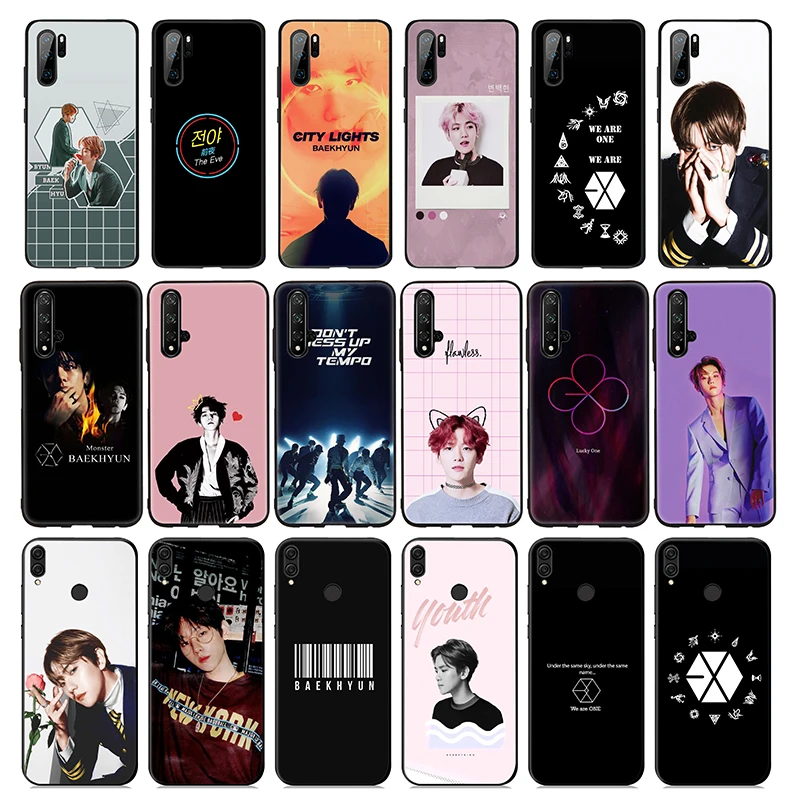 Baekhyun Exo, мягкий силиконовый чехол для huawei P30 P20 P10 Lite Pro P Smart Plus P30 Pro P Smart Z