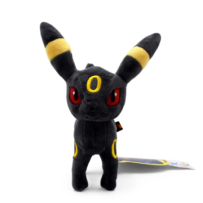 10 шт./компл. 16 см Umbreon мягкие игрушки мягкие плюшевые куклы мягкие игрушки аниме стиле с оригинальным украшением в виде героев мультфильмов, подарок цена - Цвет: 10pcs