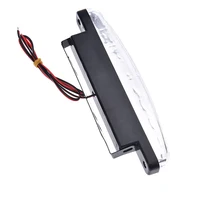 Пылезащитный светодиодный светильник с защитой от столкновений 6000K 1 шт. для автомобиля, грузовика, противотуманного Света, белого цвета