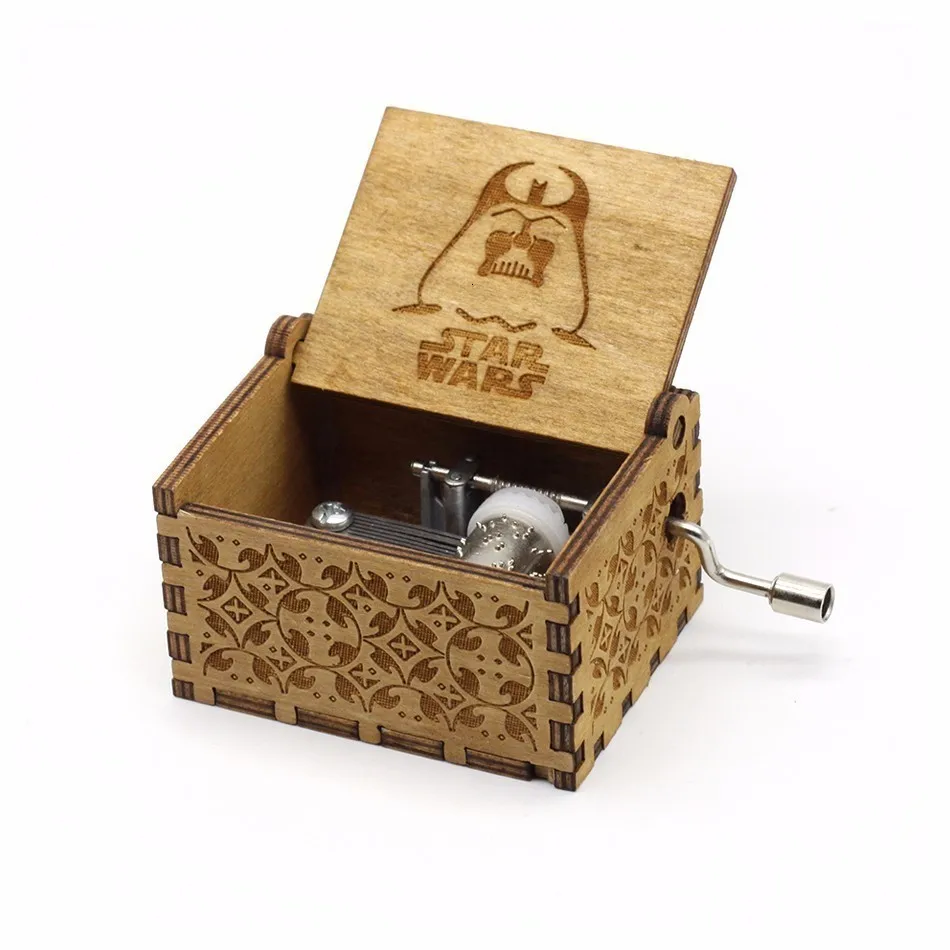Star war s Замок музыкальная шкатулка в небе с днем рождения Ваше Величество король представить Джон Леннон игра Звездные войны рождественские подарки на день рождения - Цвет: Star war s