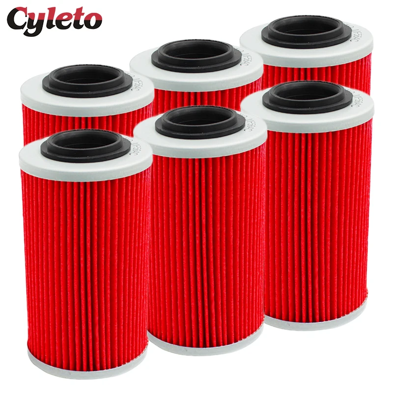 

2/4/6 Cyleto Motorcycle Engine Parts Oil Filter for CAN AM Spyder GS RS RT RSS RTS 990 998 SE5 SM5 2008 2009 2010 2011 2012 2013