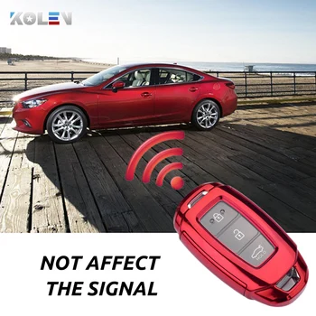 TPU PC Auto Supporto Della Copertura Della Cassa Chiave A Distanza Per Hyundai KONA i30 ix35 Santa Fe TM Solaris Azera Elantra grandeur Accent 2018 2019 - TPU PC Auto Supporto Della Copertura Della Cassa Chiave A Distanza Per Hyundai KONA i30