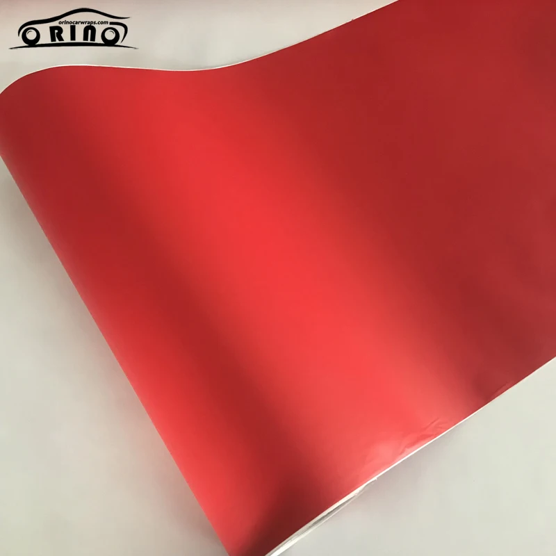 Red Matt Vinyl Wrap Sticker-3