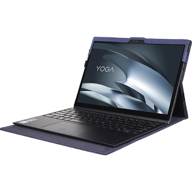 Capa Protetora de Couro pu para Lenovo Tablet e pc Laptop Case Design Criativo Yoga Duet 13 2023 - Imagem 6