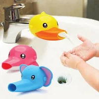 Lovely Cartoon Faucet Extender for Kids Hand Washing In Bathroom Sink Accessories Kitchen Convenient for Baby Washing Helper 1