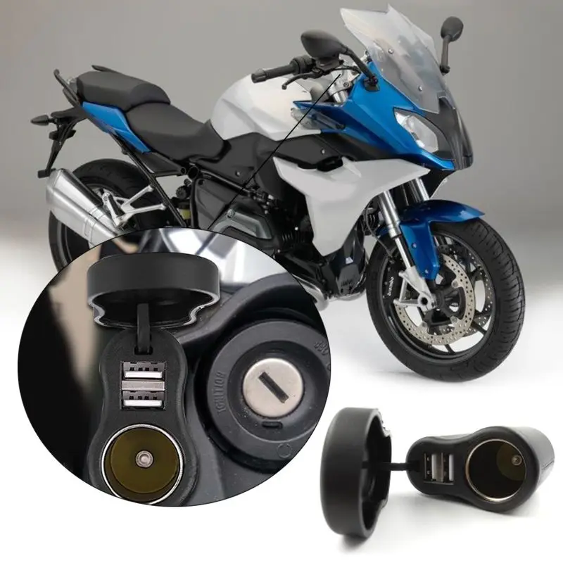 2021 Новое двойное зарядное устройство USB разъем для прикуривателя BMW Triumph Hella