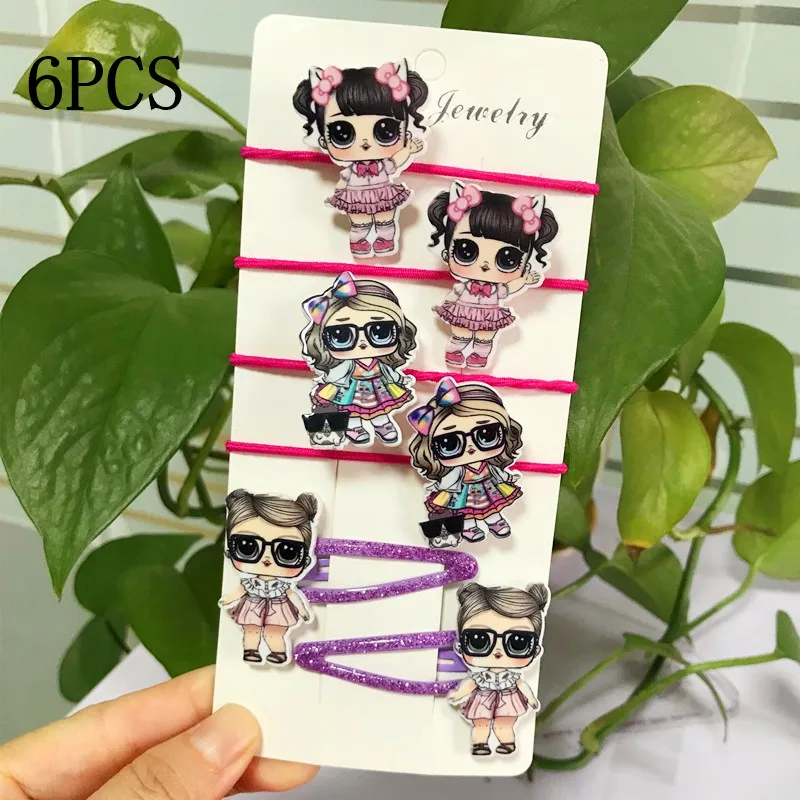 10 шт. заколки для волос с Минни и Микки Маусом маленьких девочек героями