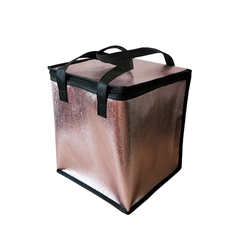 

6/8/10/12 inches Double layer cake keep fresh storage bag Lunch Cooler Bag Insulation Folding Picnic Portable Ice Pack