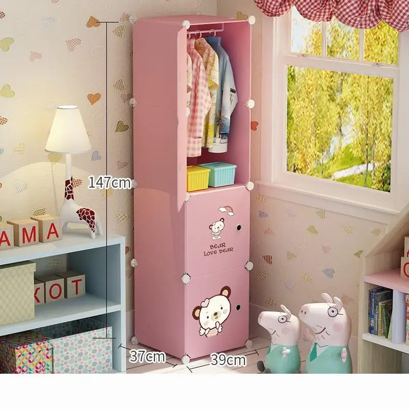 MODEL D Gabinete Placard Moveis Meuble Range Meble Armario De Armazenamento Armadio Mueble шкаф для спальни - Цвет: MODEL D