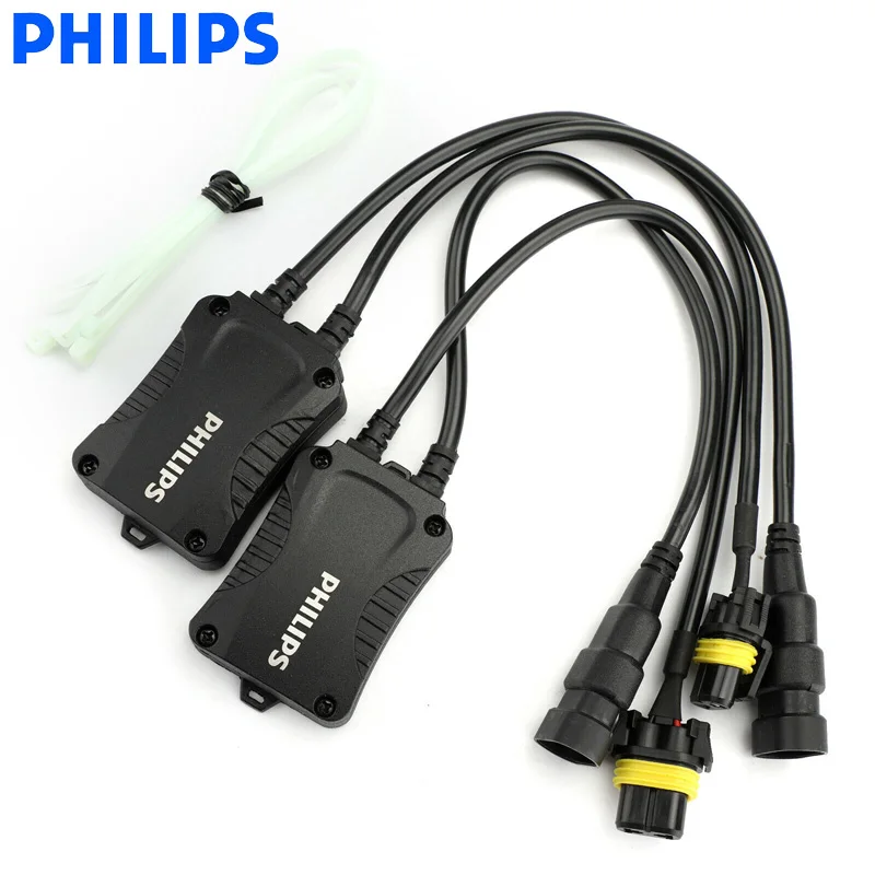 Philips 12V светодиодный адаптер Canbus 9005 9006 9012 HB3 HB4 H1R2 автомобилей головной светильник