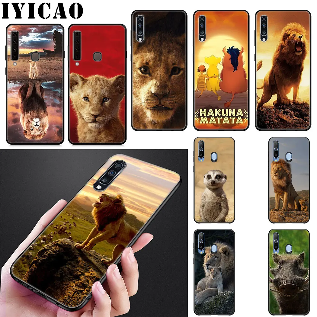 Новый мягкий силиконовый чехол с изображением короля льва для Samsung Galaxy J6 A9 A8 A7 A6 Plus